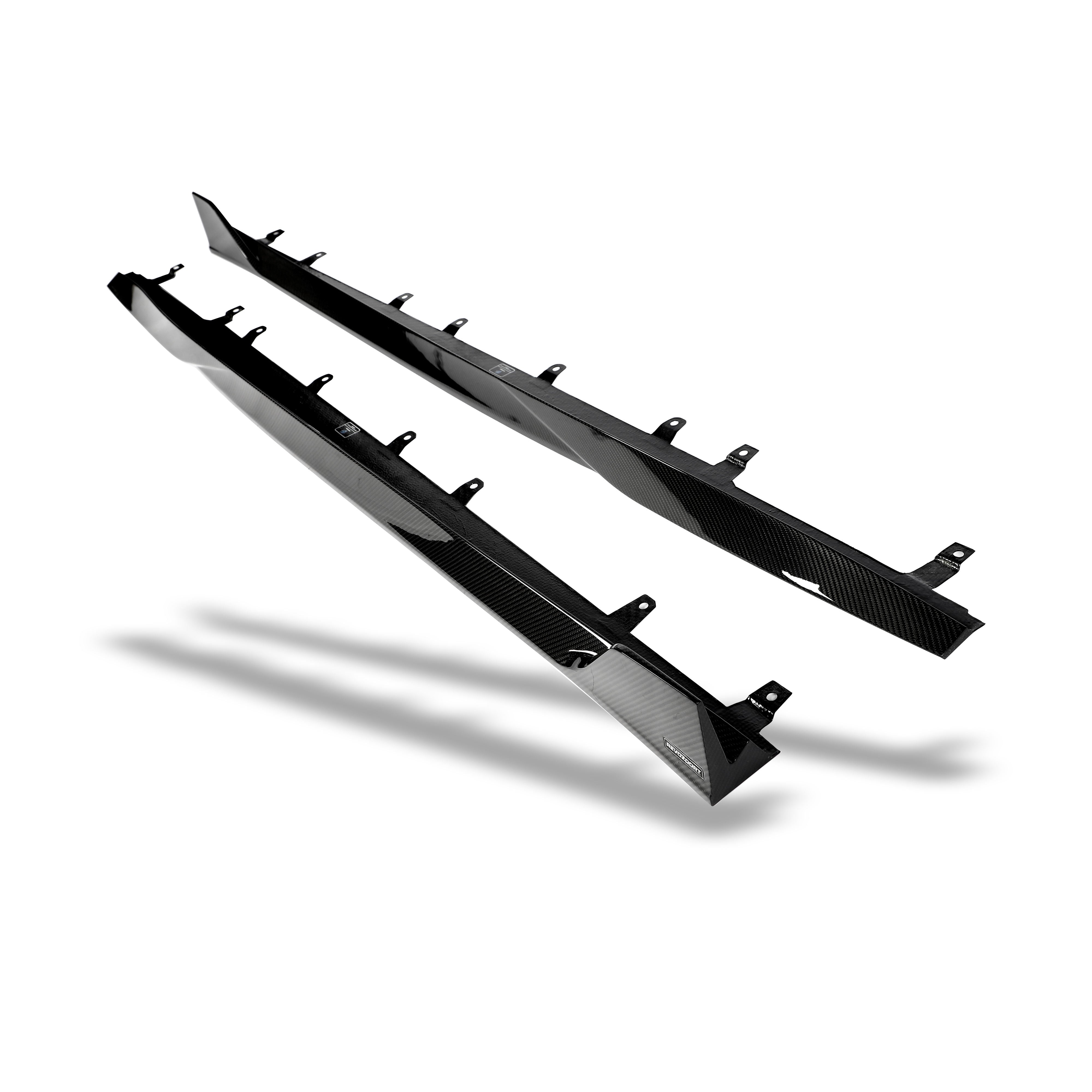 Ford Carbon Fiber JCP Style Side Skirts for Mustang S650