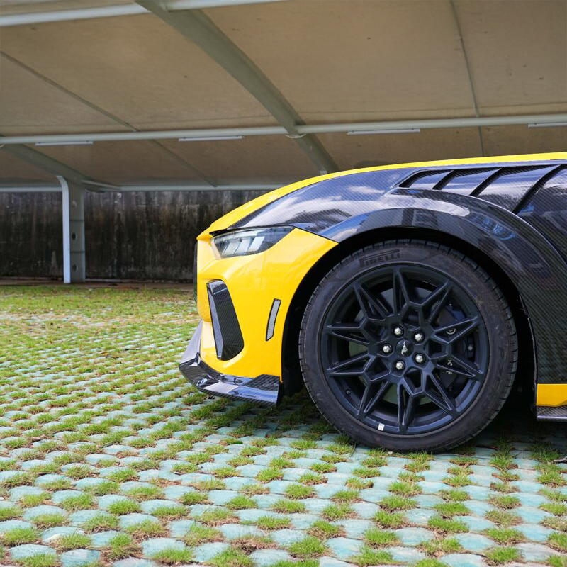 Ford Pre-Preg Carbon Fiber JSL Style Front Splitter for Mustang S650 GT