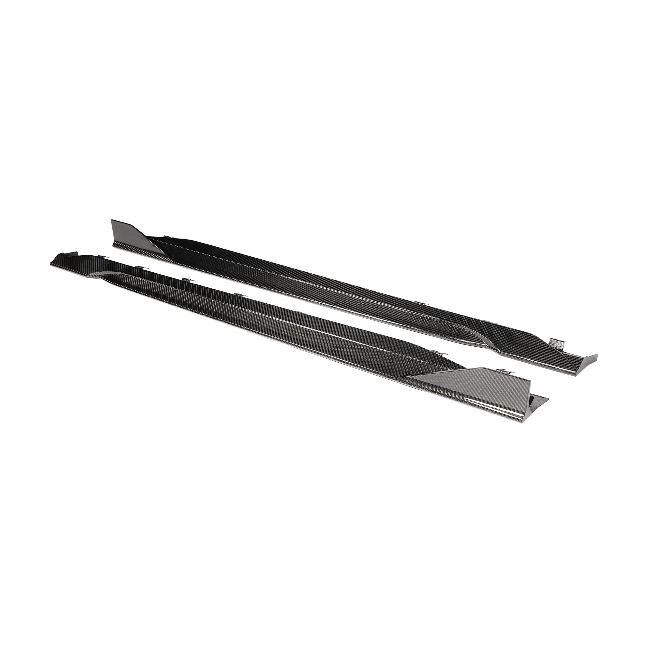 Ford Carbon Fiber JCP Style Side Skirts for Mustang S650