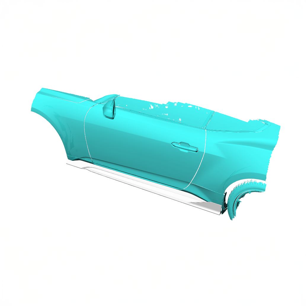 Ford Carbon Fiber JCP Style Side Skirts for Mustang S650