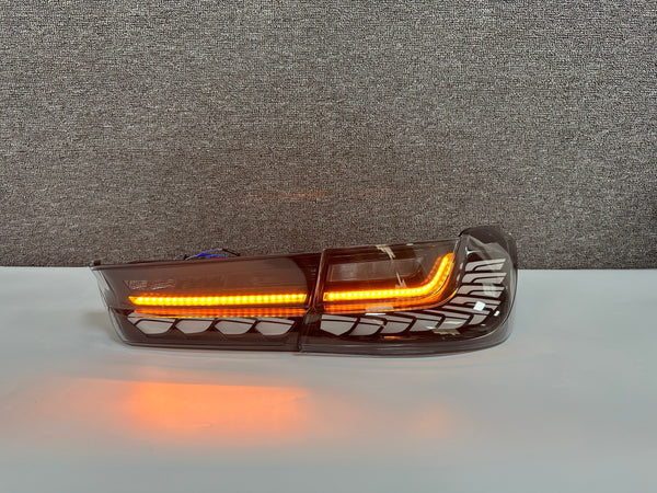 BMW GTS Style Smoked Sequential Tail Lights for G20 & G80 M3