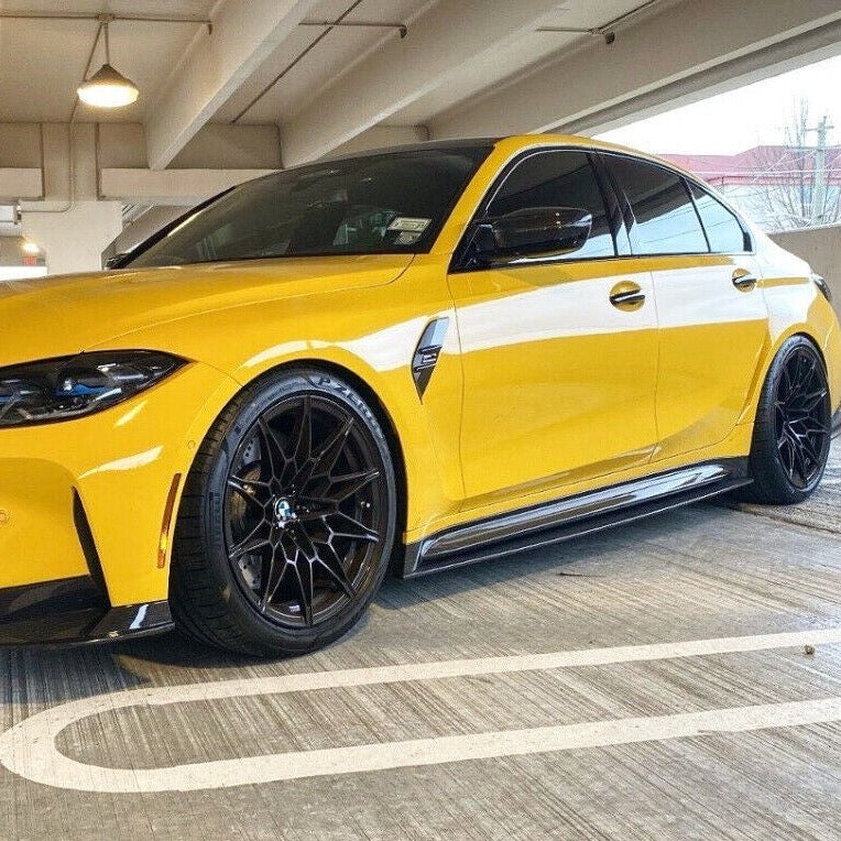 BMW Empero Designs Pre-Preg Carbon Fiber Side Skirts for G80 M3