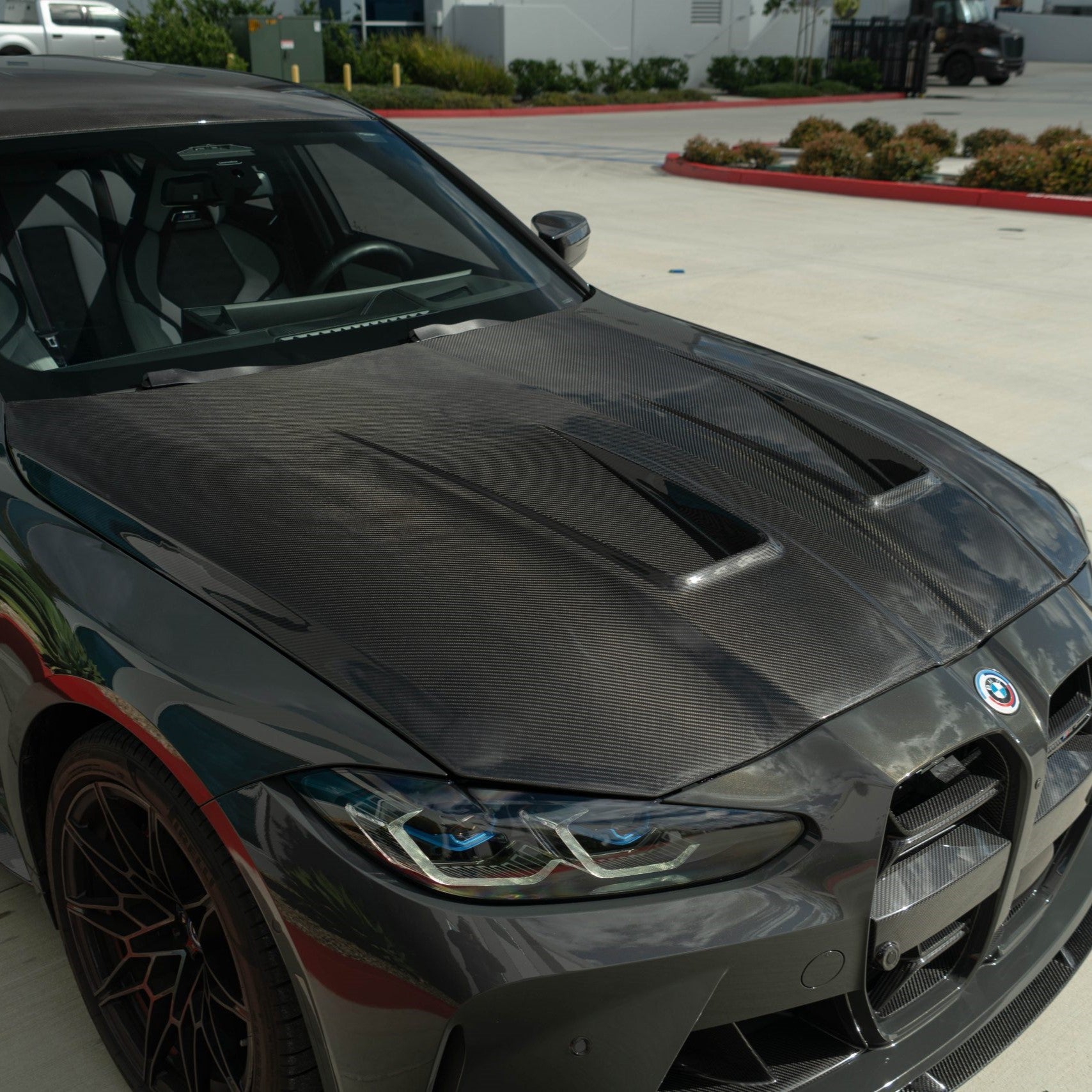 BMW Dry Carbon Fiber EEA Designs Hood for G80 M3 & G82 M4 ??? Euro Empire ...