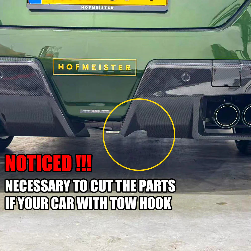 BMW SooQoo Type-B Pre-Preg Carbon Fiber Rear Diffuser for M5 G90 & G99