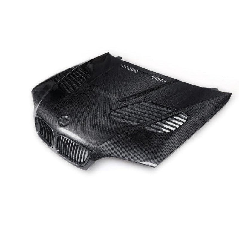 BMW Carbon Fiber GTR Style Hood for E46 FL