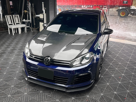 Volkswagen Carbon Fiber ASPEC Style Hood for Golf MK6