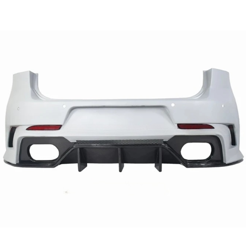 Volkswagen Carbon Fiber & FRP ASPEC Style Rear Bumper for Golf MK7 & 7.5