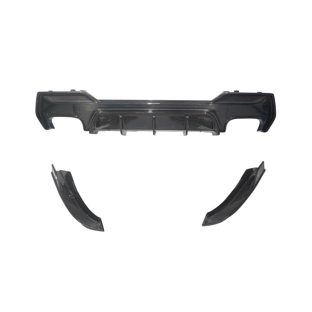 BMW TAKD Pre-Preg Carbon Fiber Rear Diffuser & Spats for G22 4 Series