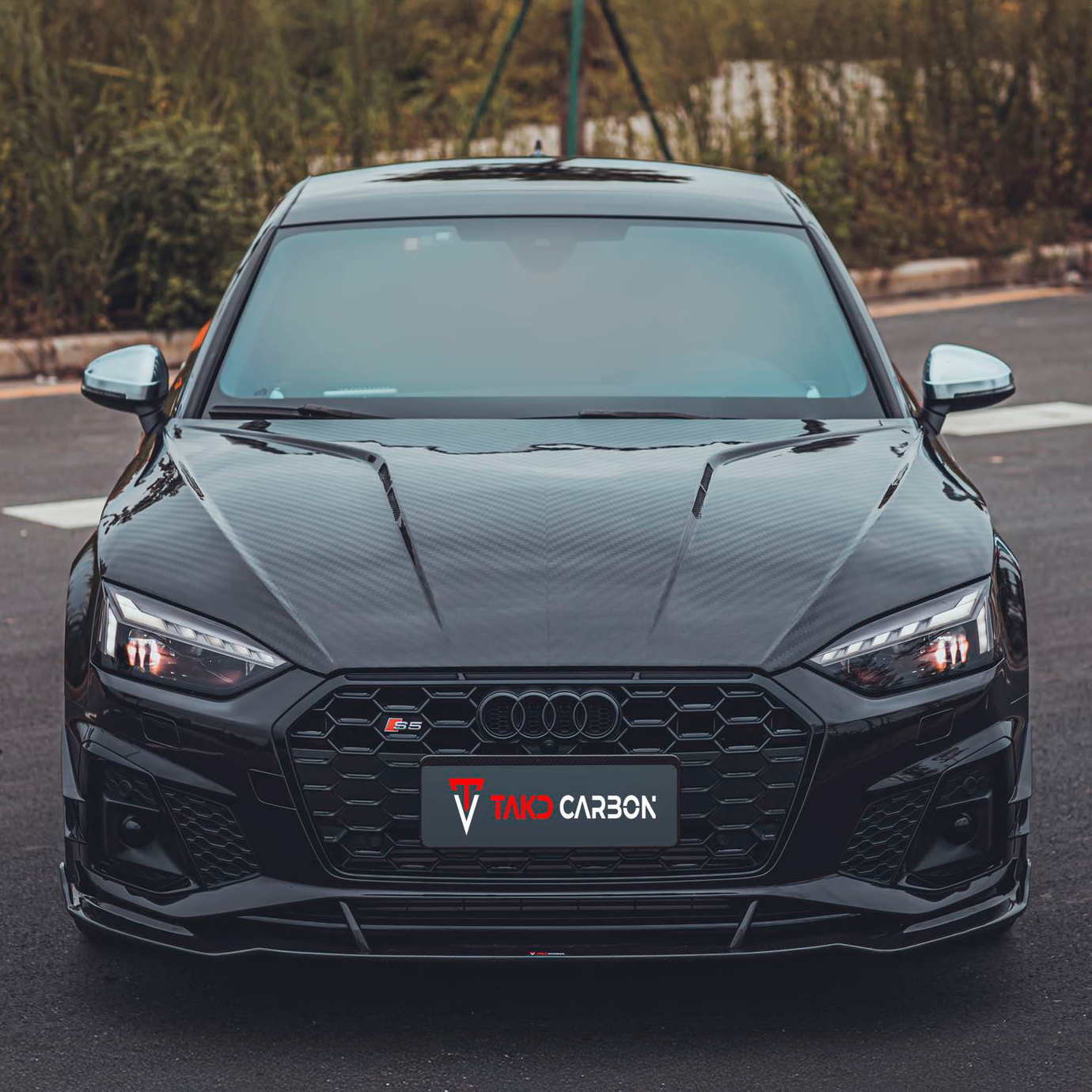 Audi TAKD Pre-Preg Carbon Fiber Front Canards for B9.5 A5 & S5