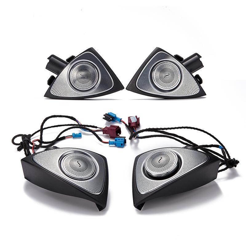 Mercedes Ambient Light LED 3D Rotary Tweeter Speaker for W205 & W206 & W222