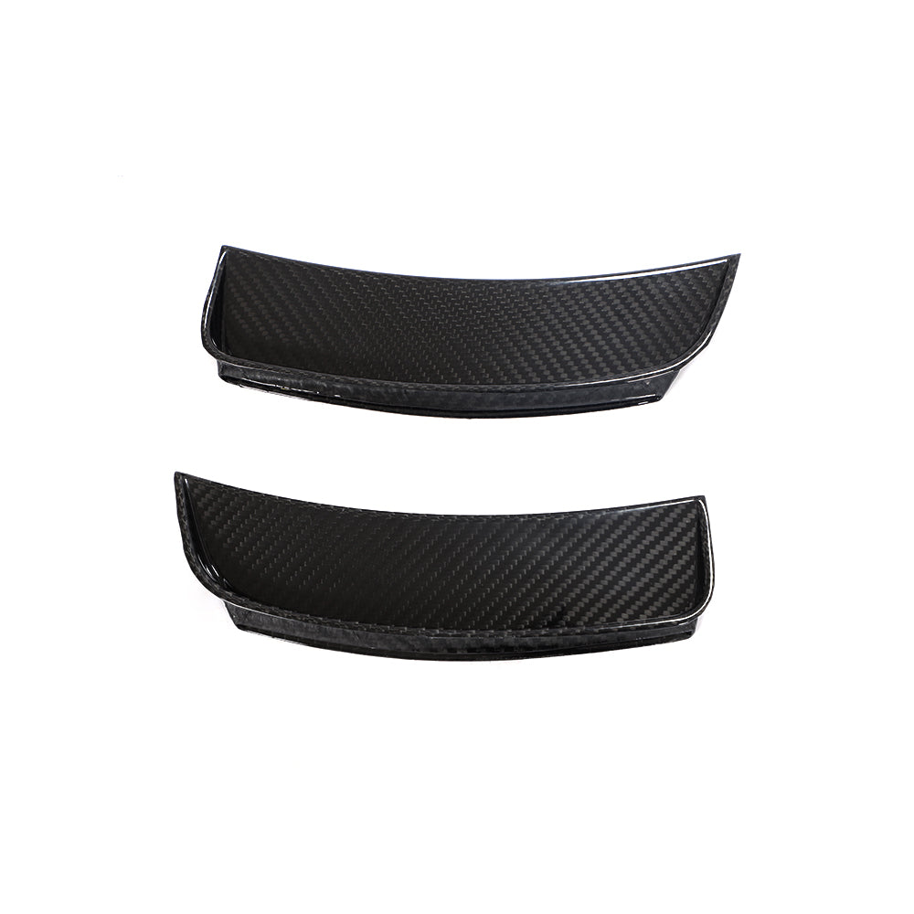 Mercedes Dry Carbon Fiber Front Air Vent Cover Canards for W177 & V177
