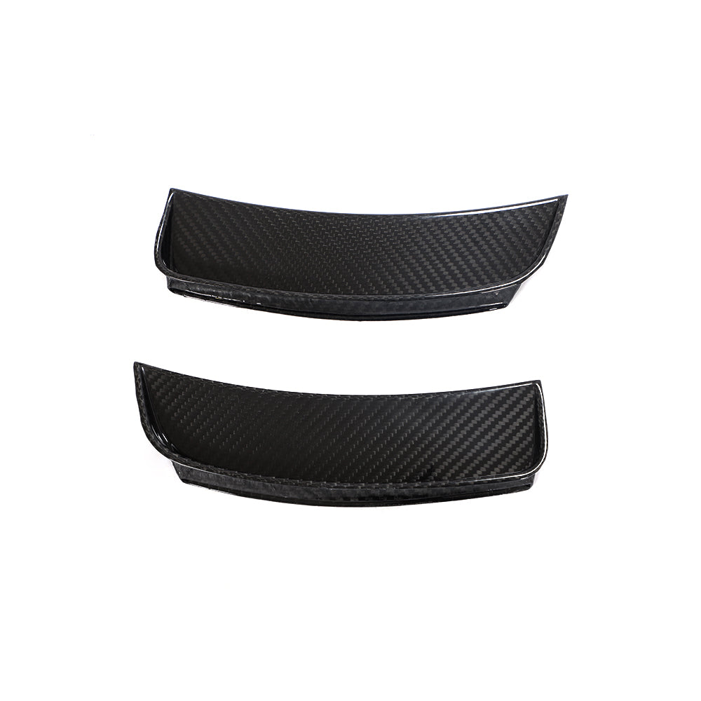 Mercedes Pre-Preg Carbon Fiber Front Air Vent Cover Canards for W177 & V177