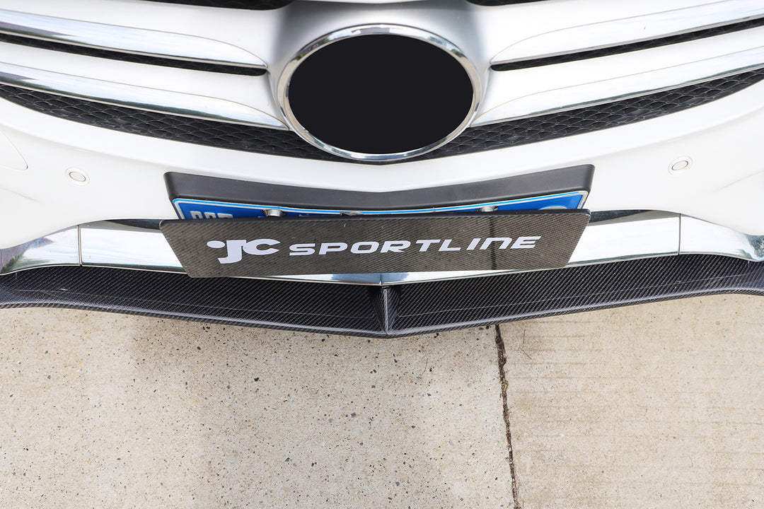Mercedes Carbon Fiber JC Style Front Splitter for W205 Sedan