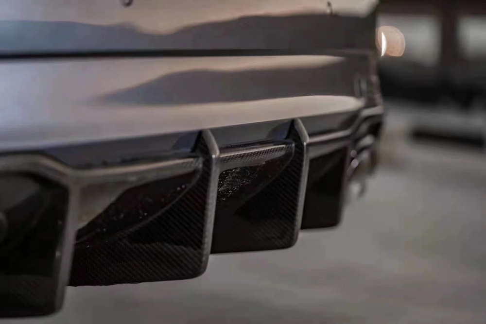 Audi Carbon Fiber Karbel Style Rear Diffuser for 8V A3 & S3 FL