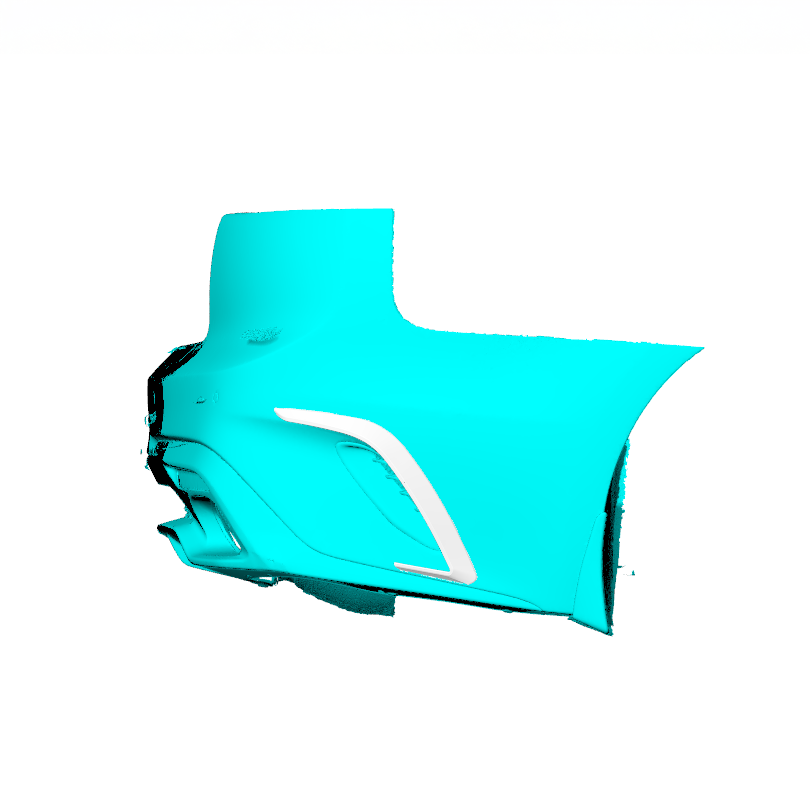 Kia Carbon Fiber JSL Style Rear Bumper Canards for Stinger