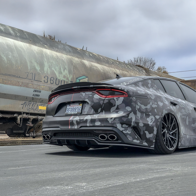 Kia Carbon Fiber JSL Style Rear Diffuser for Stinger