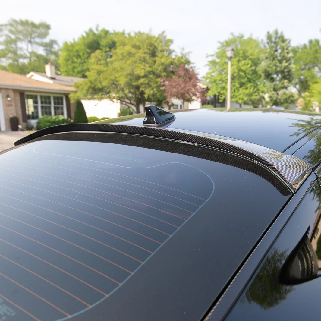 Kia Carbon Fiber JSL Style Rear Roof Spoiler for Stinger