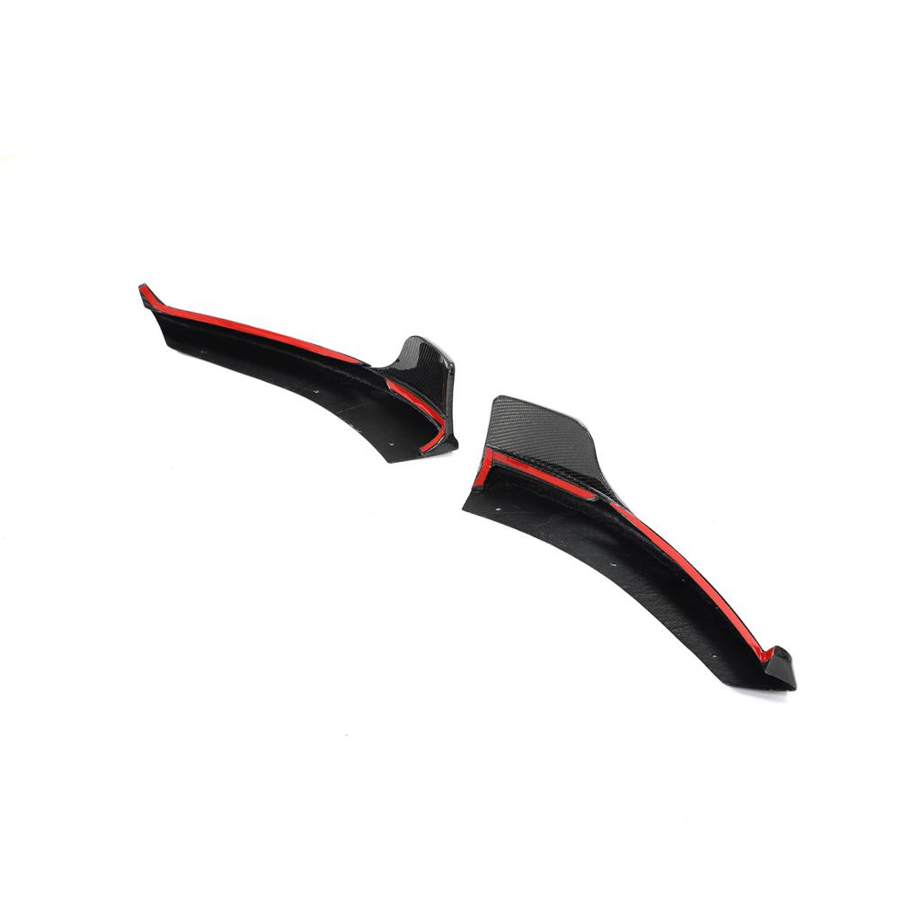 Merccedes Carbon Fiber Brabus Style Front Splitters for W177 A Class Hatch & Sedan PFL