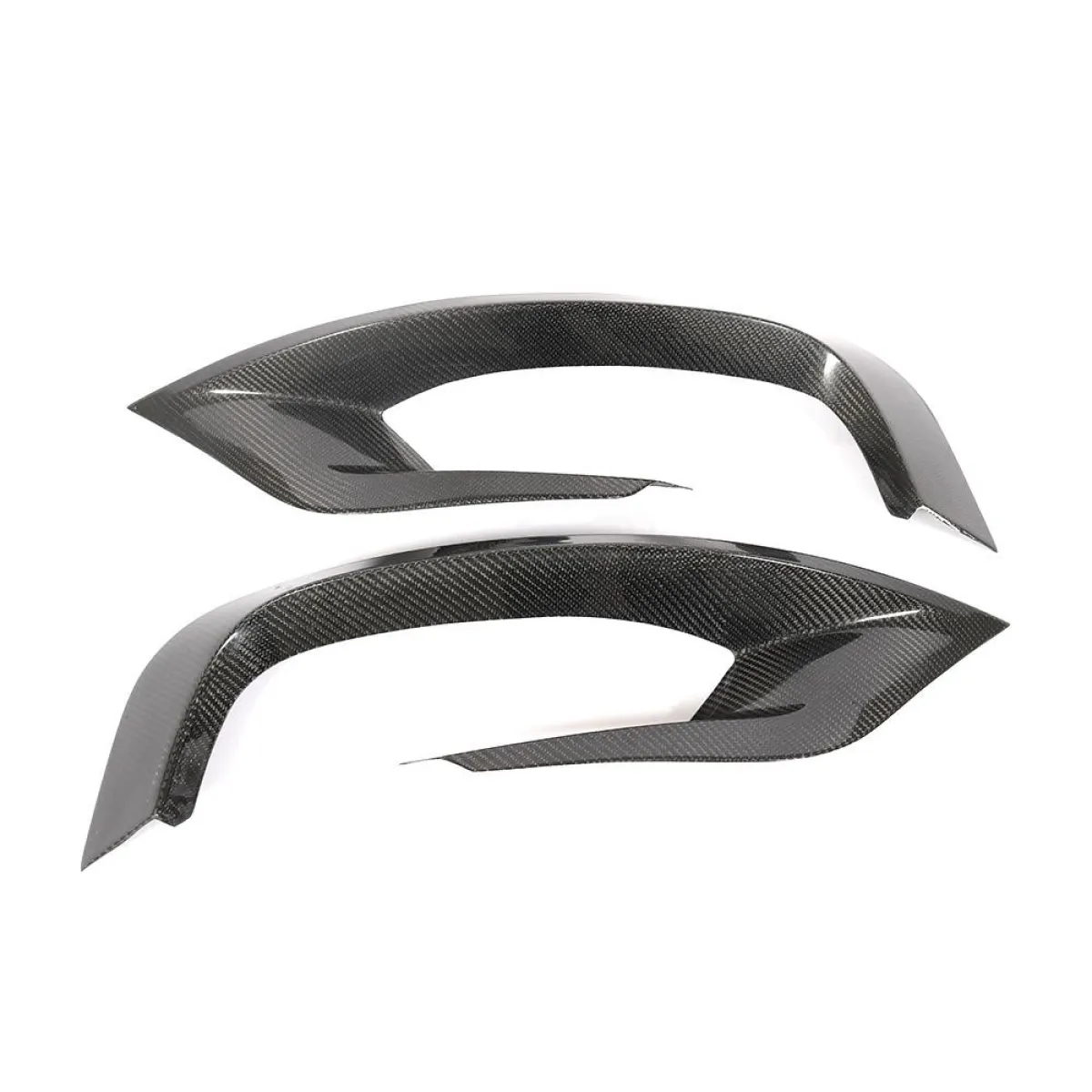 Mercedes Carbon Fiber Front Bumper Fender Air Vent for W222