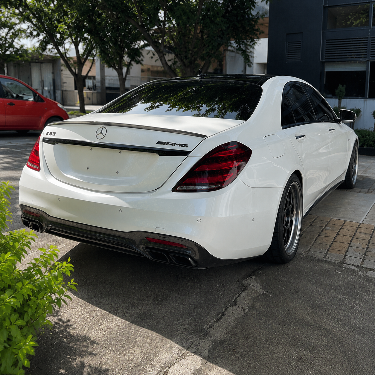 Mercedes Carbon Fiber JSL Style Rear Diffuser for W222 S63 & S65 FL