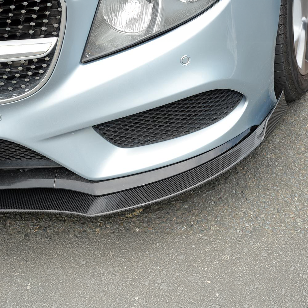Mercedes Carbon Fiber FD Style Front Splitter W218 CLS Class FL