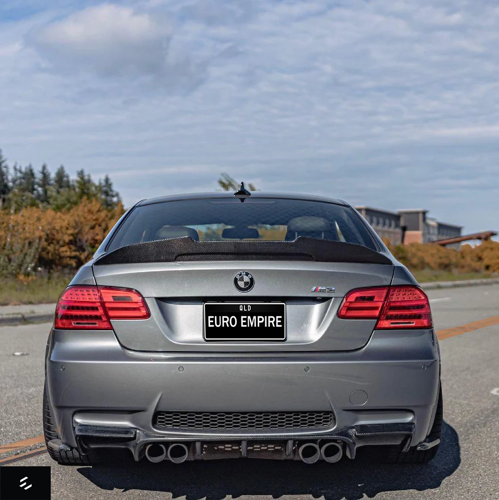 BMW Carbon Fiber PSM Style Spoiler for E92 Coupe