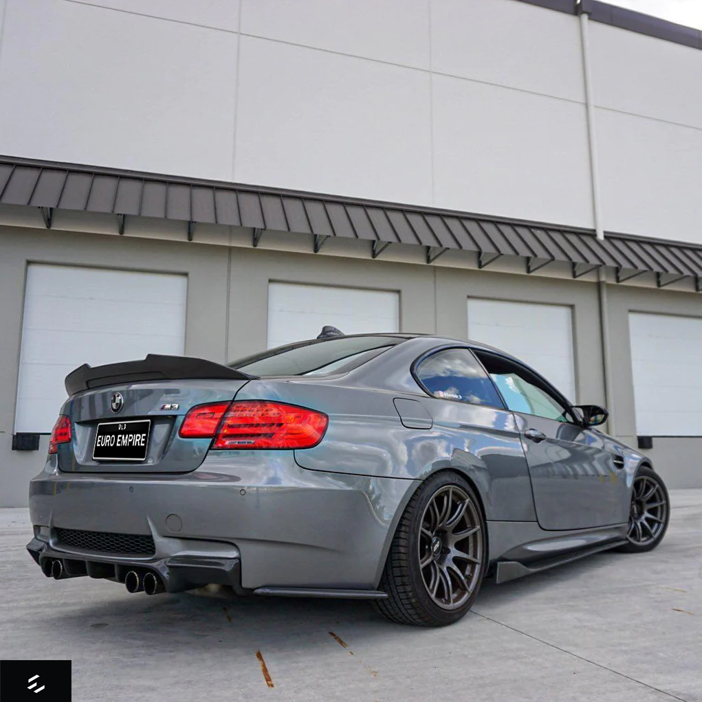 BMW Carbon Fiber PSM Style Spoiler for E92 Coupe