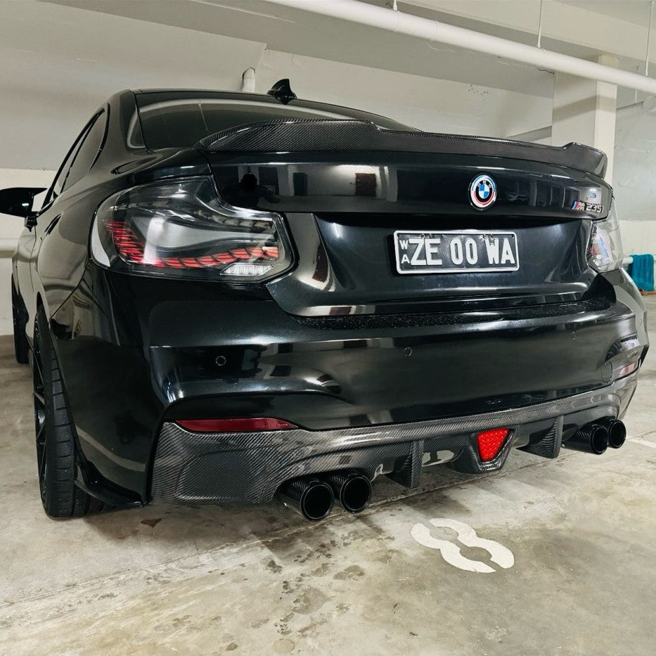 BMW Empero Designs Carbon Fiber Rear Diffuser for F22