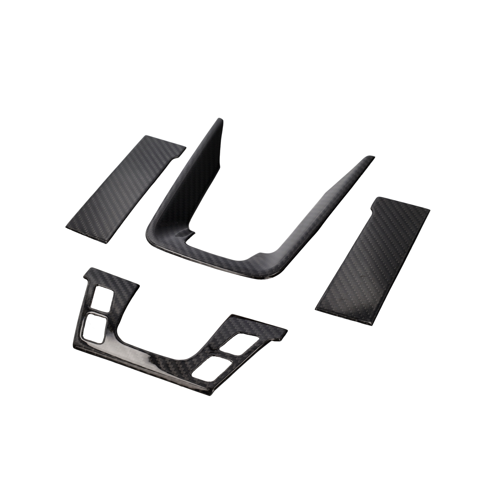 Porsche Pre-Preg Carbon Fiber Interior Trims for 992 911 Carrera & Turbo S