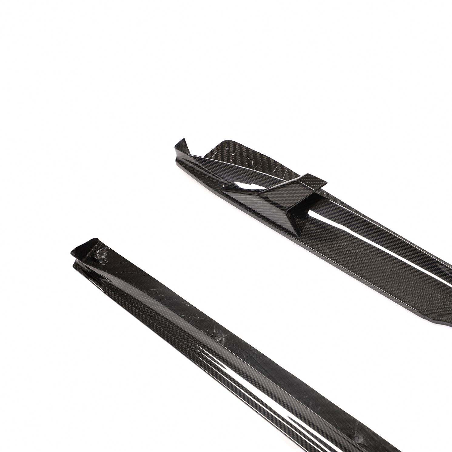 Porsche Pre-Preg Carbon Fiber JSL Style Side Skirts for 911 991.2 Carrera