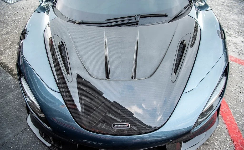 McLaren Dry Carbon Fiber RYFT Style Hood for 720S