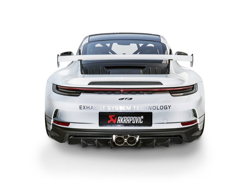 Porsche Akrapovic Titanium Evolution Line Exhaust for 992 GT3