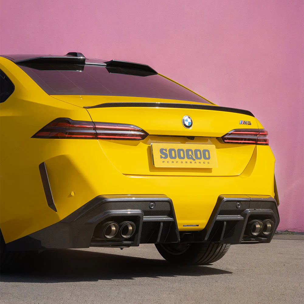 BMW SooQoo Type-A Pre-Preg Carbon Fiber Rear Diffuser for M5 G90 & G99