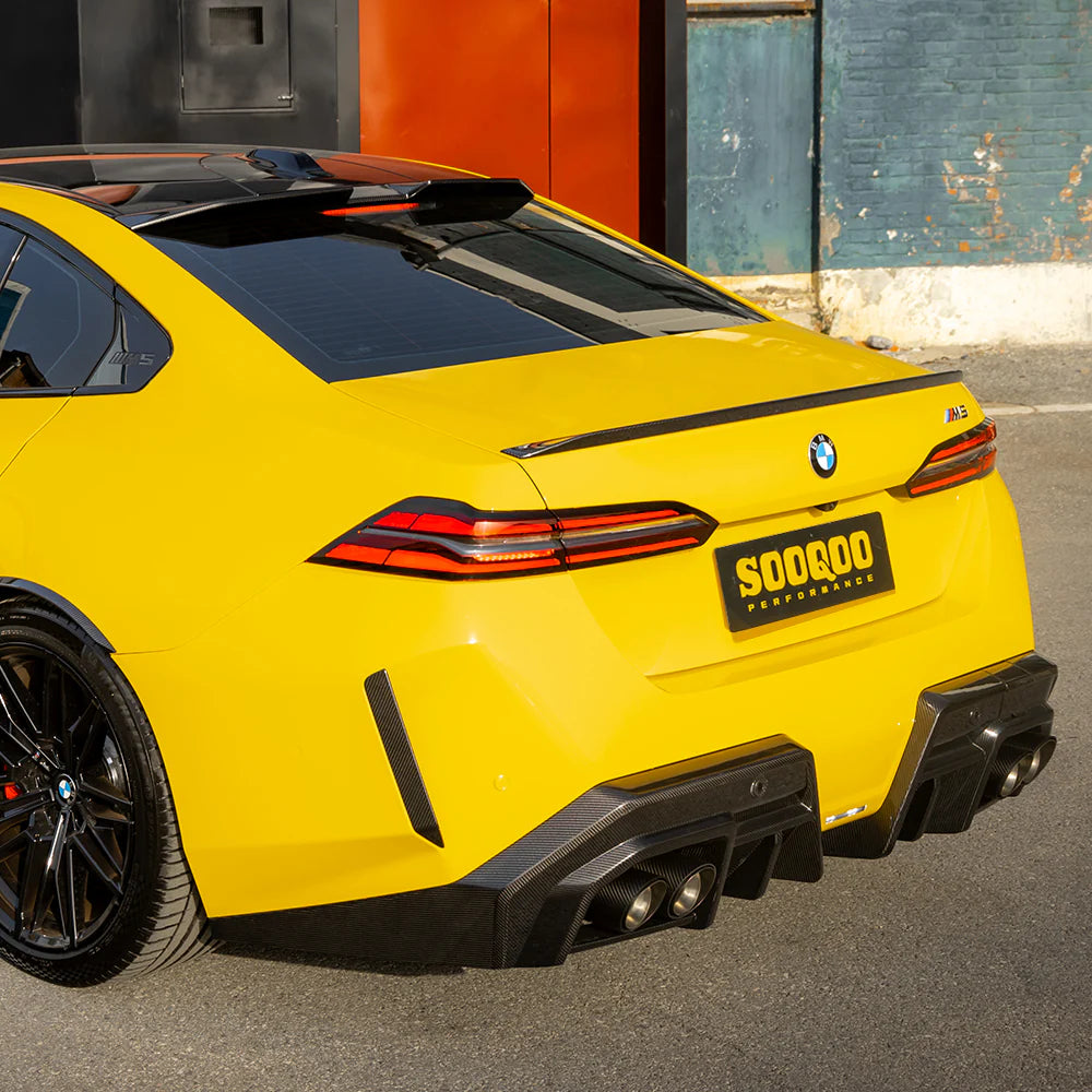 BMW SooQoo Type-A Pre-Preg Carbon Fiber Rear Diffuser for M5 G90 & G99