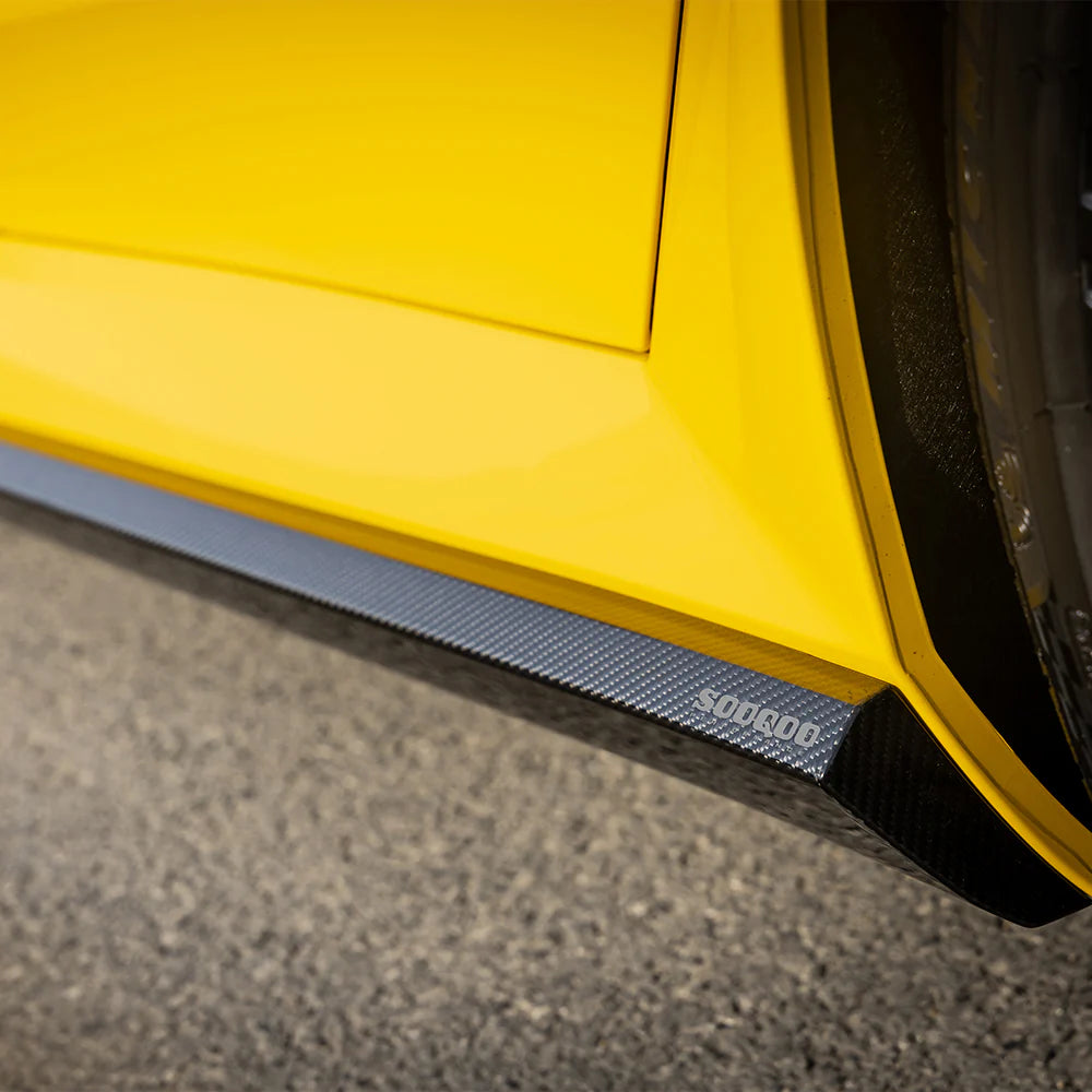 BMW SooQoo Type-A Pre-Preg Carbon Fiber Side Skirt for M5 G90 & G99