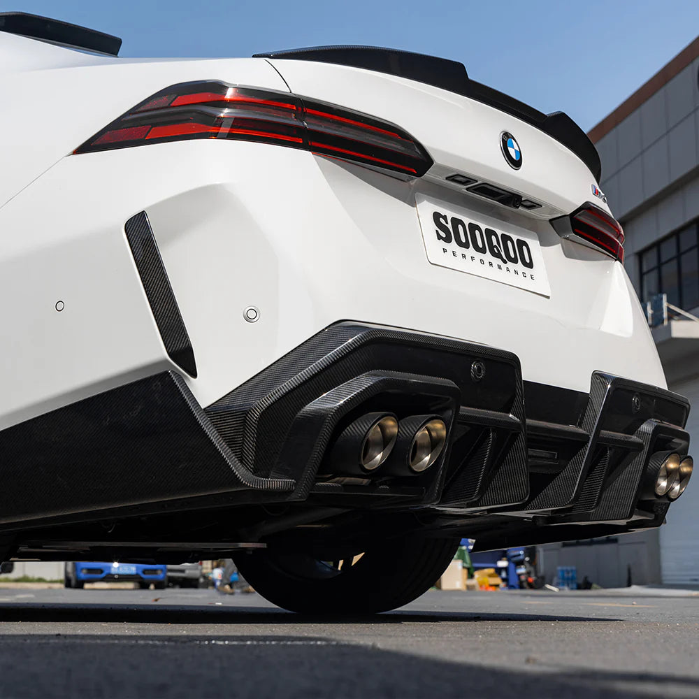 BMW SooQoo Type-B Pre-Preg Carbon Fiber Rear Diffuser for M5 G90 & G99