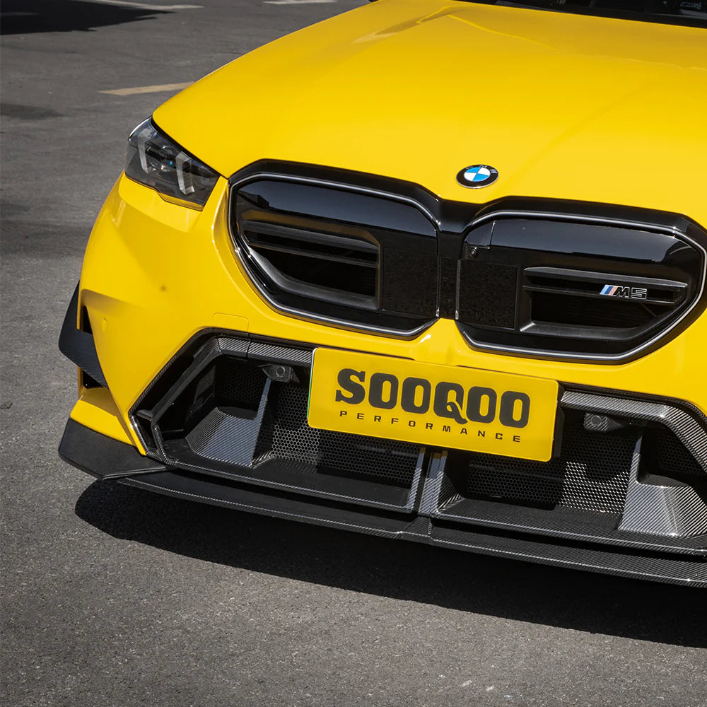 BMW SooQoo Type-A Pre-Preg Carbon Fiber Front Lip for M5 G90 & G99