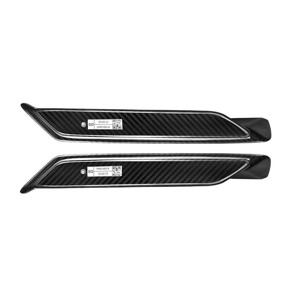 BMW SooQoo Pre-Preg Carbon Fiber Rear Reflector Trims for G90 M5