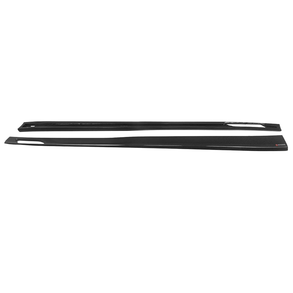 BMW SooQoo Type-A Pre-Preg Carbon Fiber Side Skirt for M5 G90 & G99