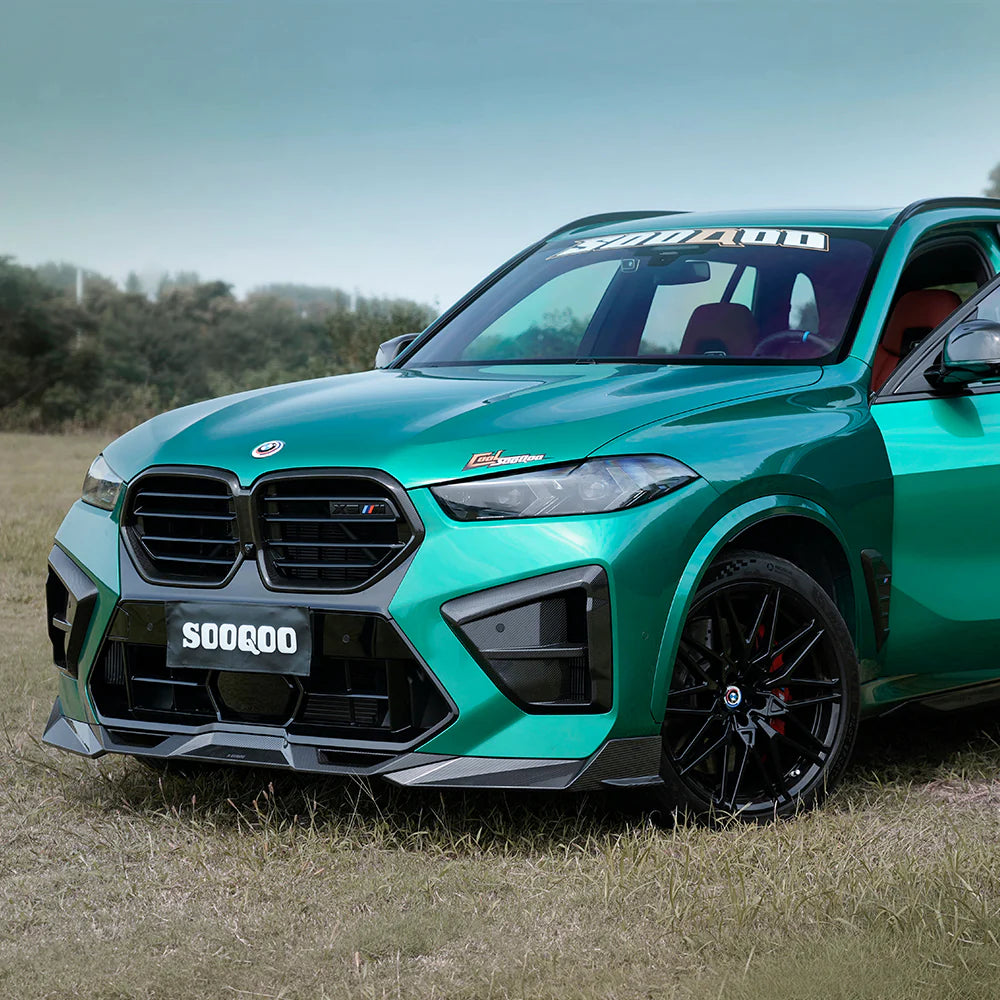 BMW SooQoo Pre-Preg Carbon Fiber Front Air Ducts for F95 X5M & F96 X6M LCI