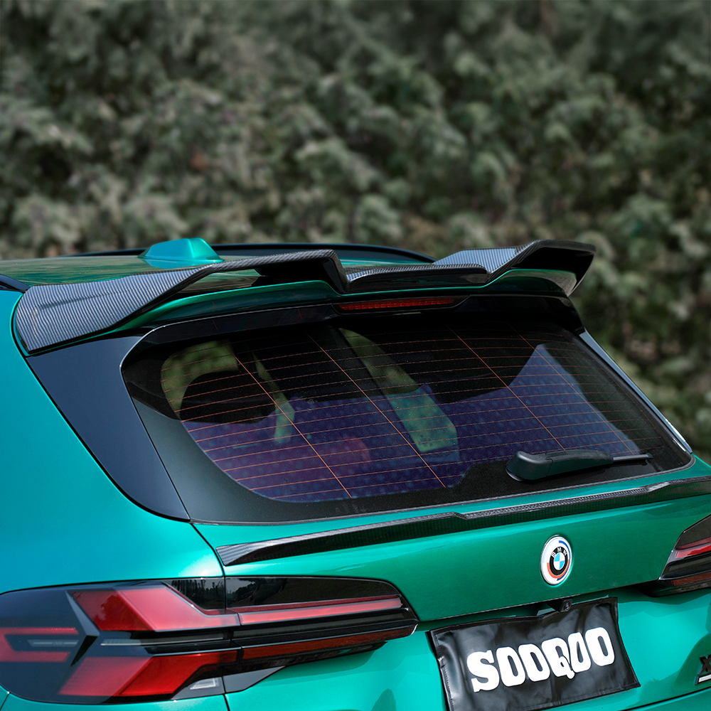 BMW SooQoo Pre-Preg Carbon Fiber Rear Roof Spoiler for F95 X5M LCI