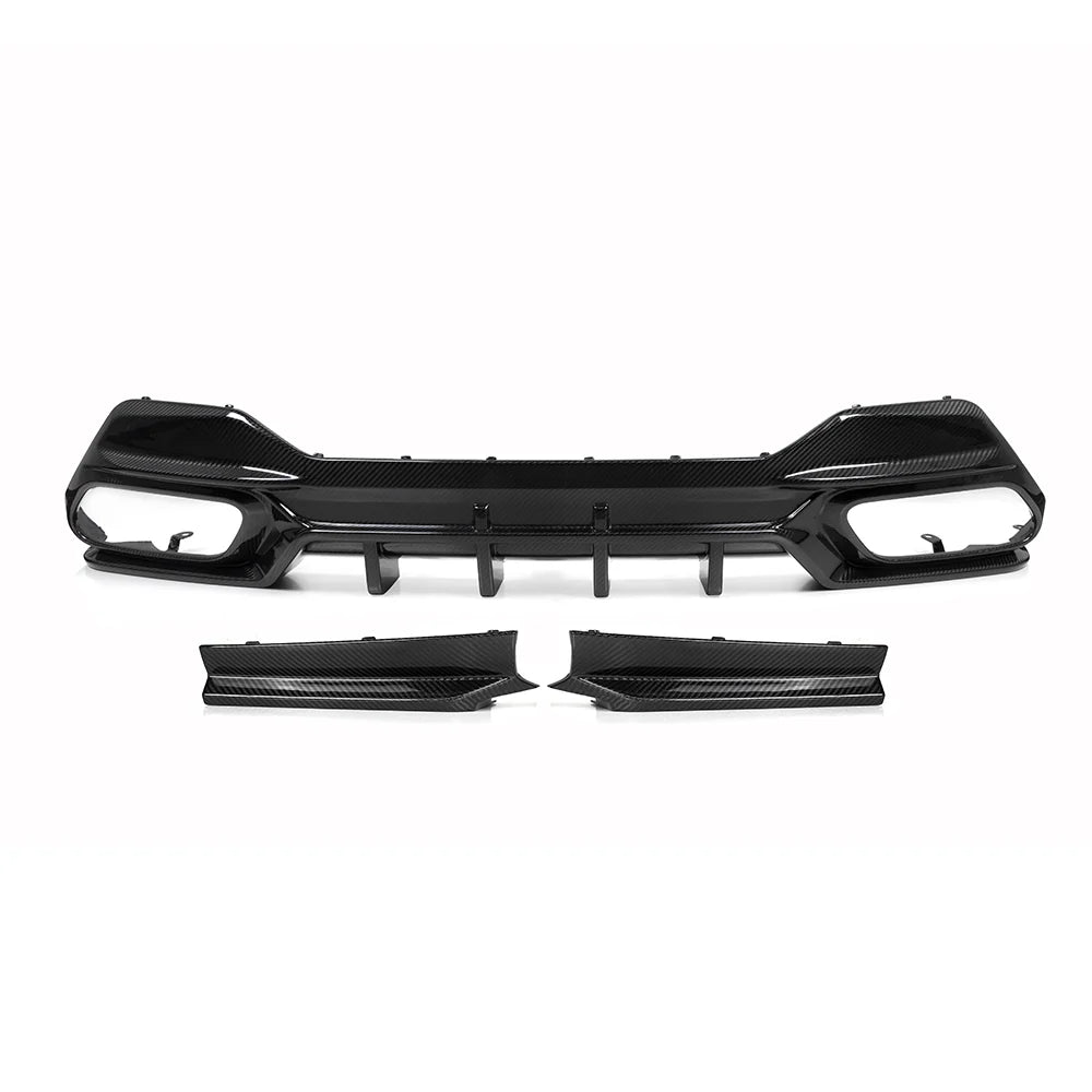 BMW SooQoo Pre-Preg Carbon Fiber Rear Diffuser for 8 Series G15