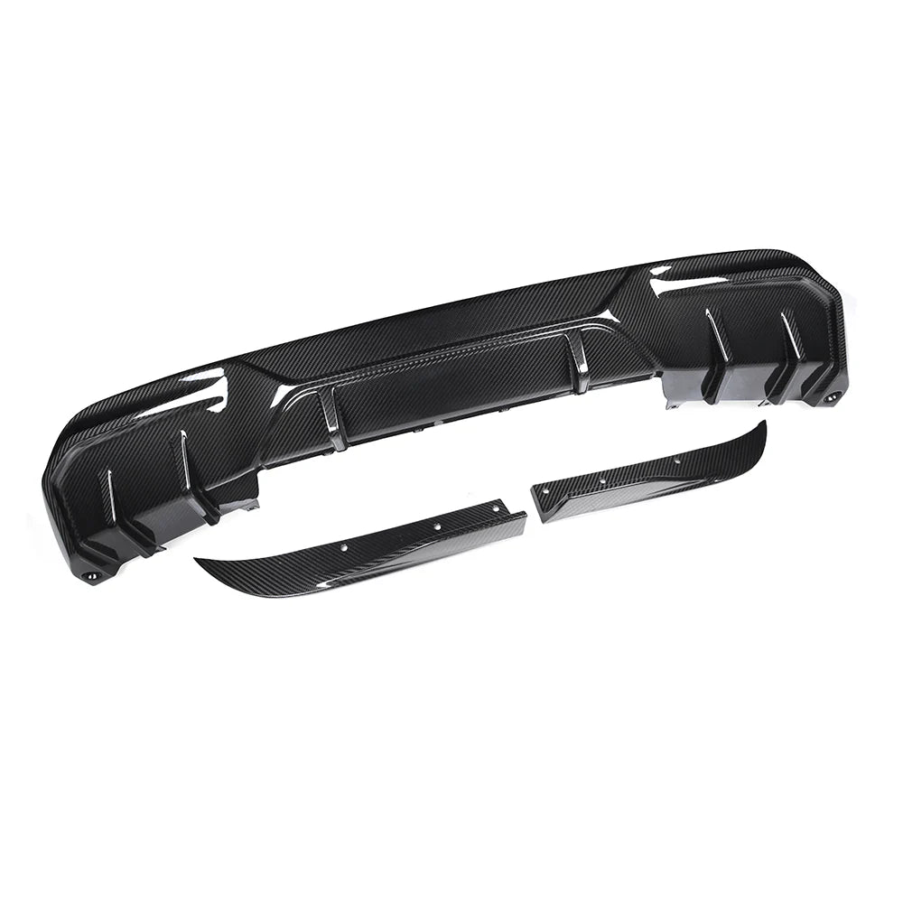 BMW SooQoo Pre-Preg Carbon Fiber Rear Diffuser for 4 Series G26 i4 BEV