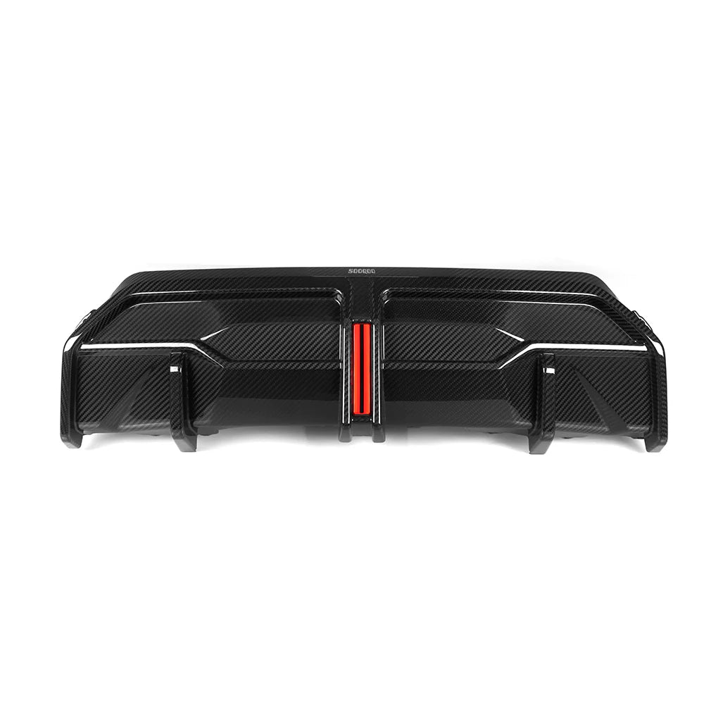 BMW SooQoo Pre-Preg Carbon Fiber Rear Middle Diffuser for G42
