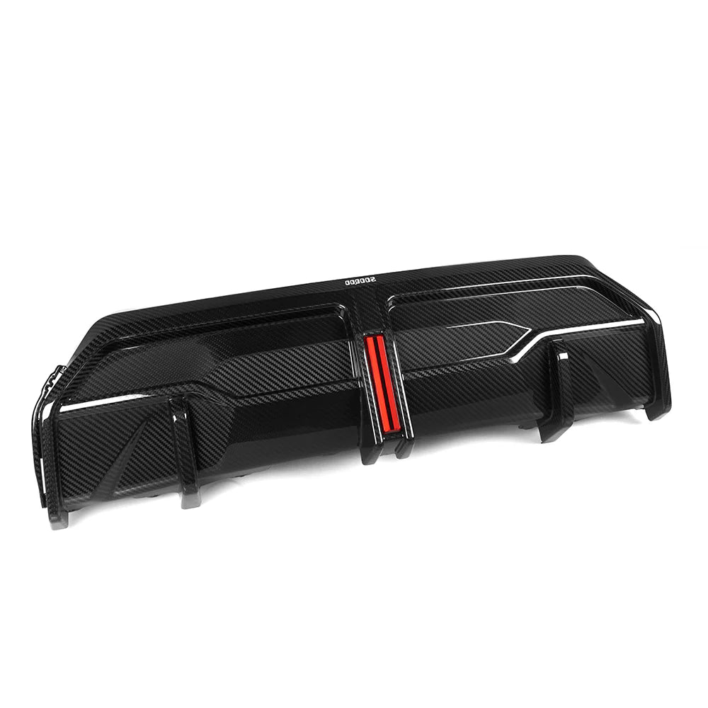 BMW SooQoo Pre-Preg Carbon Fiber Rear Middle Diffuser for G42