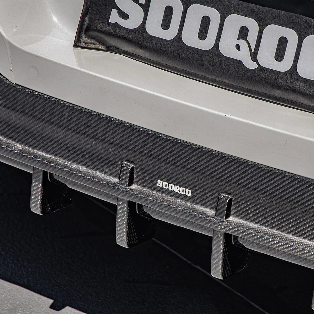 BMW SooQoo Pre-Preg Carbon Fiber Rear Diffuser for 8 Series G15
