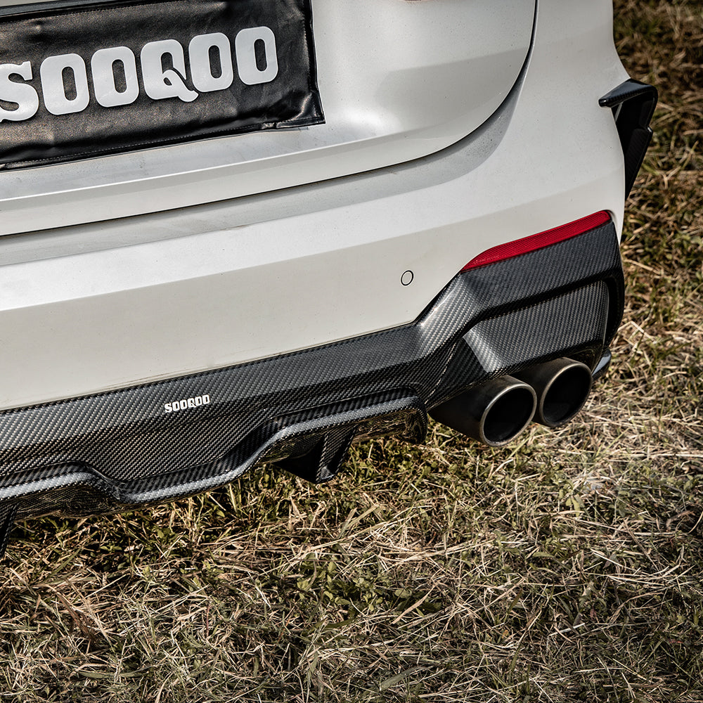 BMW SooQoo Pre-Preg Carbon Fiber Rear Diffuser for 4 Series G22