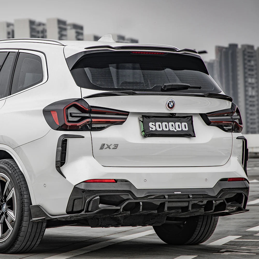 BMW SooQoo Pre-Preg Carbon Fiber Rear Diffuser for G08 iX3