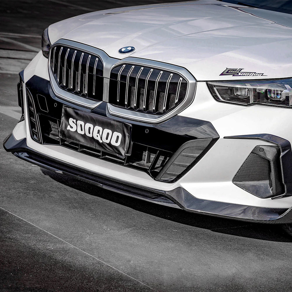 BMW SooQoo Pre-Preg Carbon Fiber Front Lip for 5 Series G60 & G68