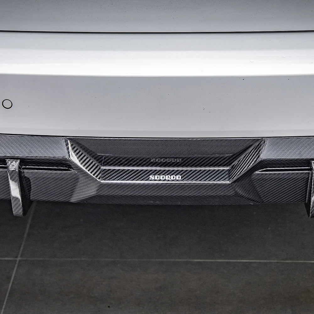 BMW SooQoo Pre-Preg Carbon Fiber Rear Diffuser for X3 G01 LCI